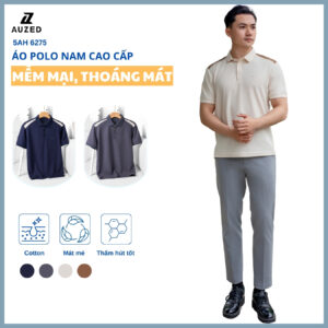 [AUZED] Áo polo nam cao cấp 5AH 6275