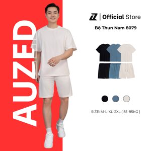 [AUZED] Bộ thun nam cao cấp chất liệu Thun co giãn 4 chiều 5BH 8079